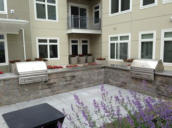Professional grade outdoor grilling stations